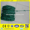 Anping factory cheap pvc coated 50kg roll of barbed wire price